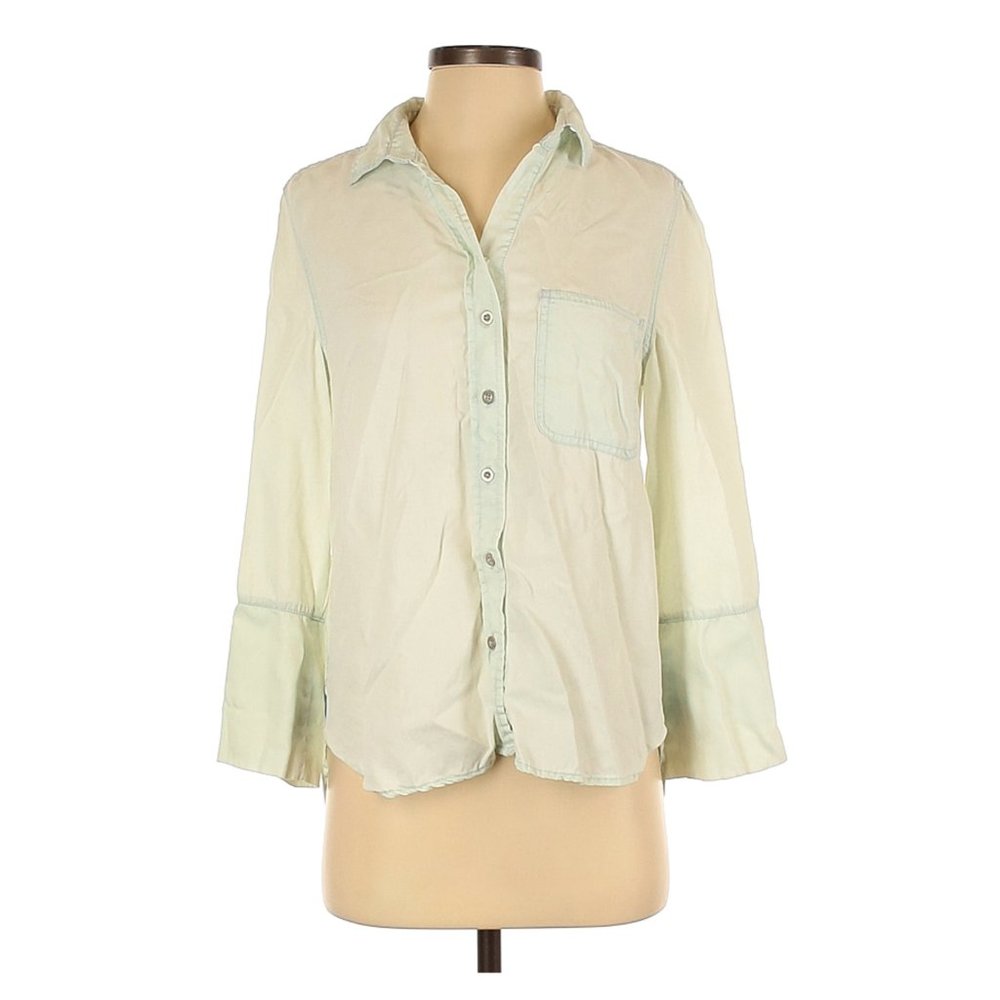 Velvet Heart Long Sleeve Button-Down Shirt